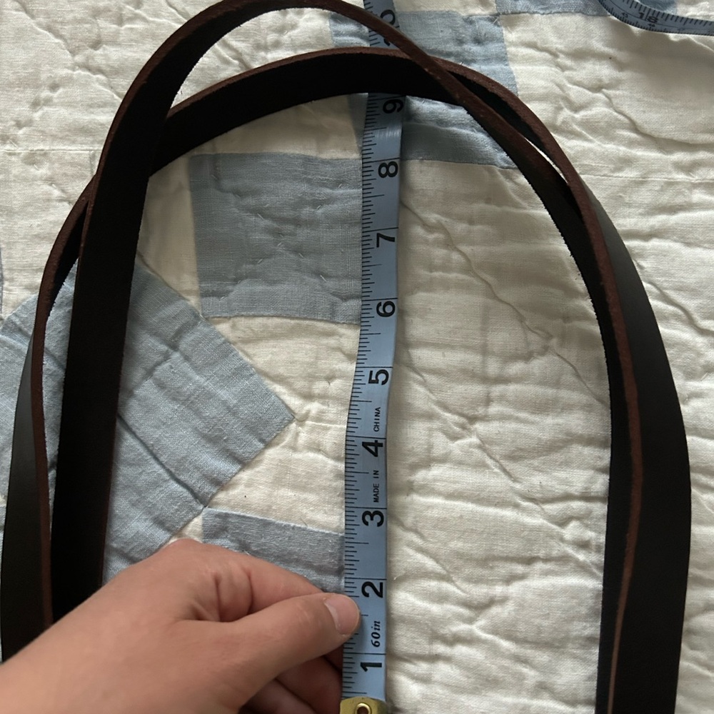 Portland Leather Zipper Tote, Medium - Picture 9 of 10